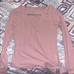 Pink sweater